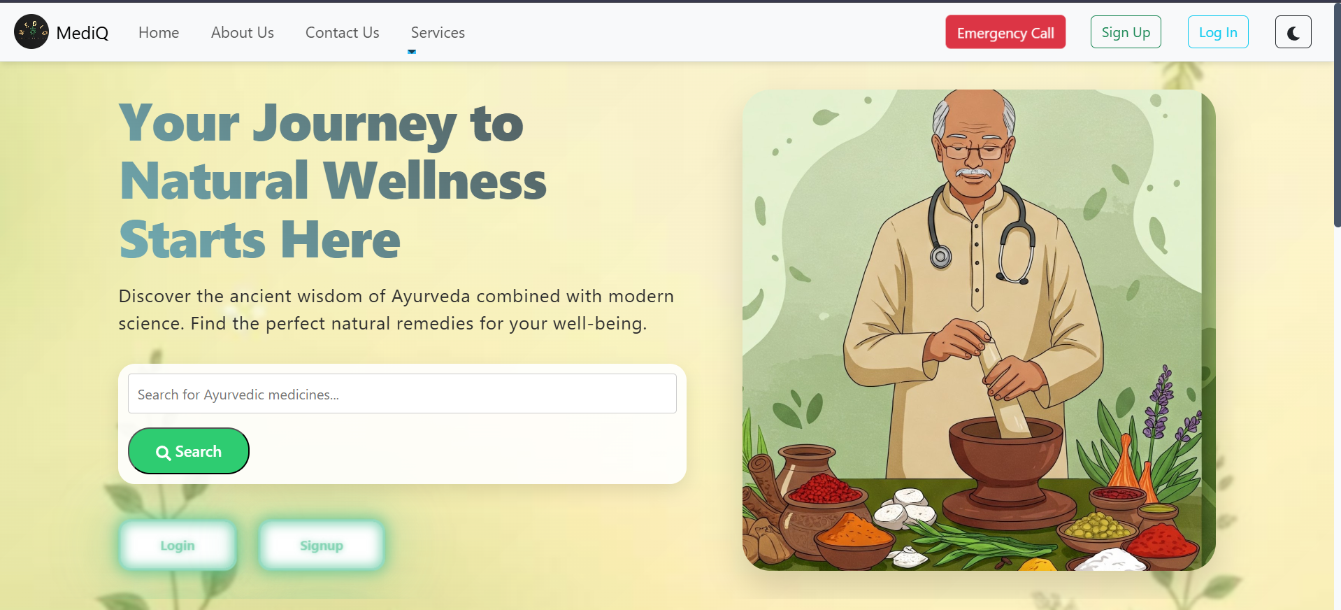 MediQ - Ayurvedic Health
