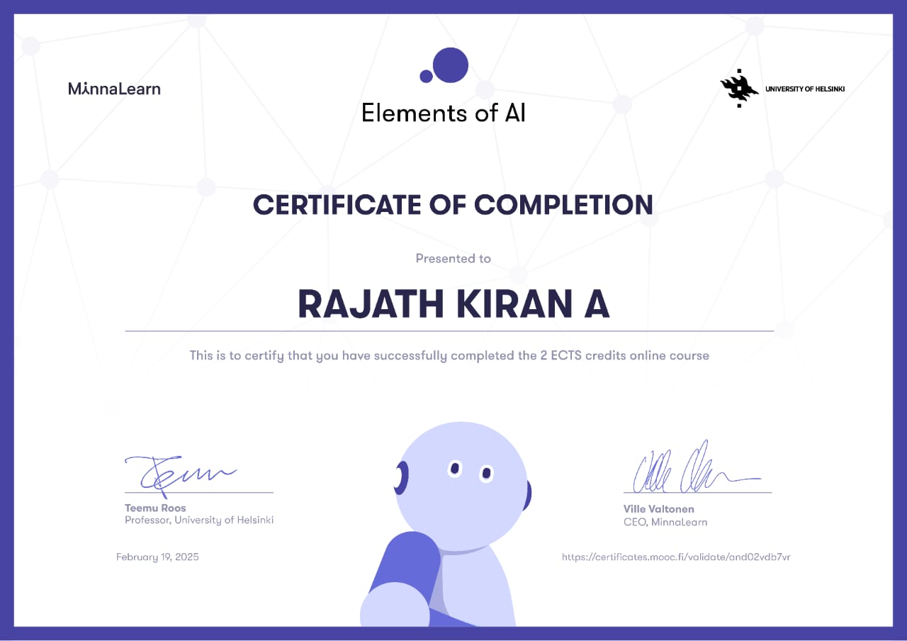 Certificate 2