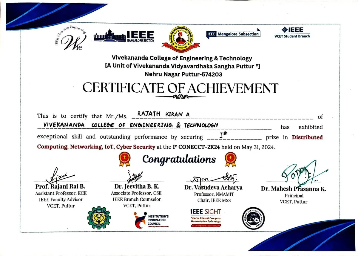 Certificate 1