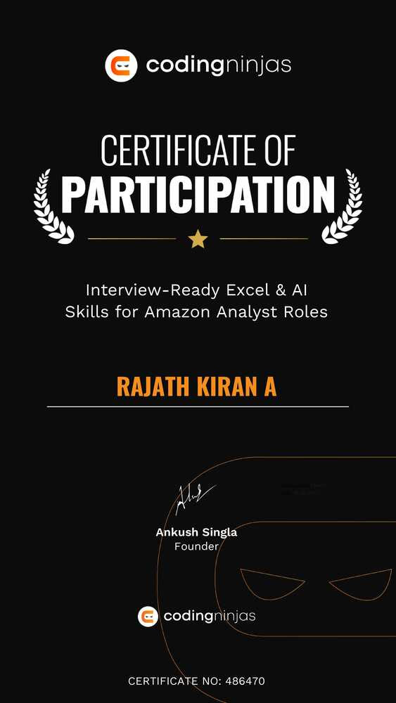 Certificate 2