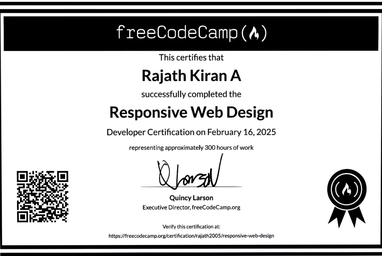 Certificate 2